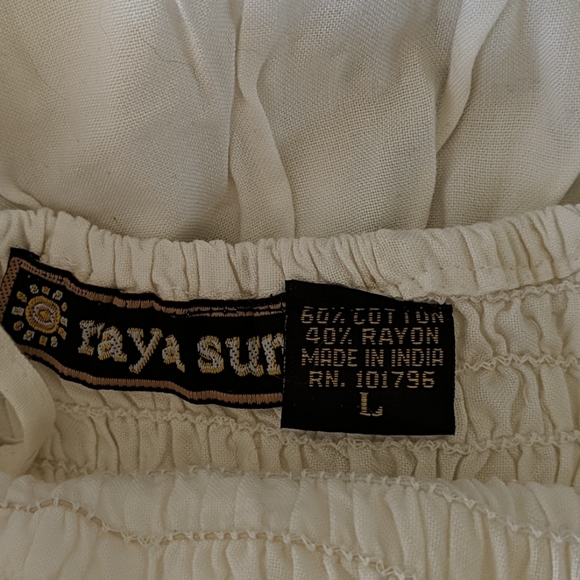 White floral sundress - Picture 3 of 4